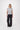 t-shirt with pleated detail | mid-gray