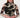 mesh top with spot print | multicolor