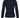 basic rib round neck top with stretch | navy