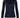 basic rib V neck top with stretch | navy