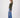 basic rib V neck top with stretch | moss green
