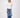 top boat neck with 3/4 sleeve | white