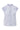 seersucker stripe blouse with embroidery | white / light blue