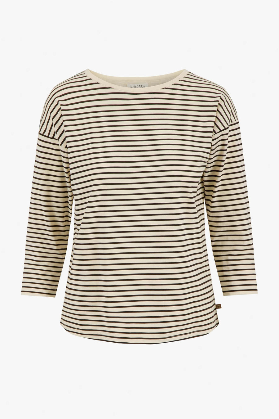 stripe shirt long sleeve | sand