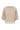 round neck knit sweater with lurex | sahara / white