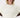 fluffy sweater with round neck | off white