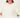 fluffy sweater with round neck | off white