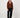 wrap sweater in fluffy yarn | mid brown