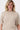 boucle sweater with round neck | beige