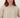 boucle sweater with round neck | beige