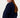 sweater with heart detail | navy