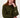 sweater with heart detail | moss green / kit