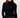 fine knit sweater with rhinestones | black