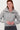 zippered sweater | mid-gray