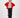 vest rib | orange red
