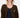 basic cardigan with brooch | chocolate brown