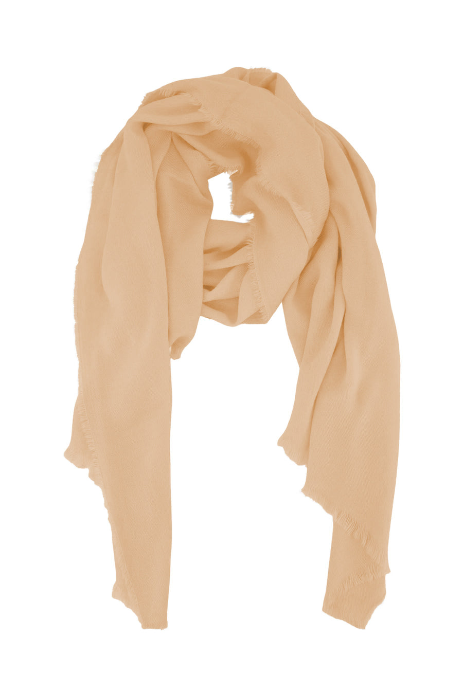 scarf in soft yarn | off white