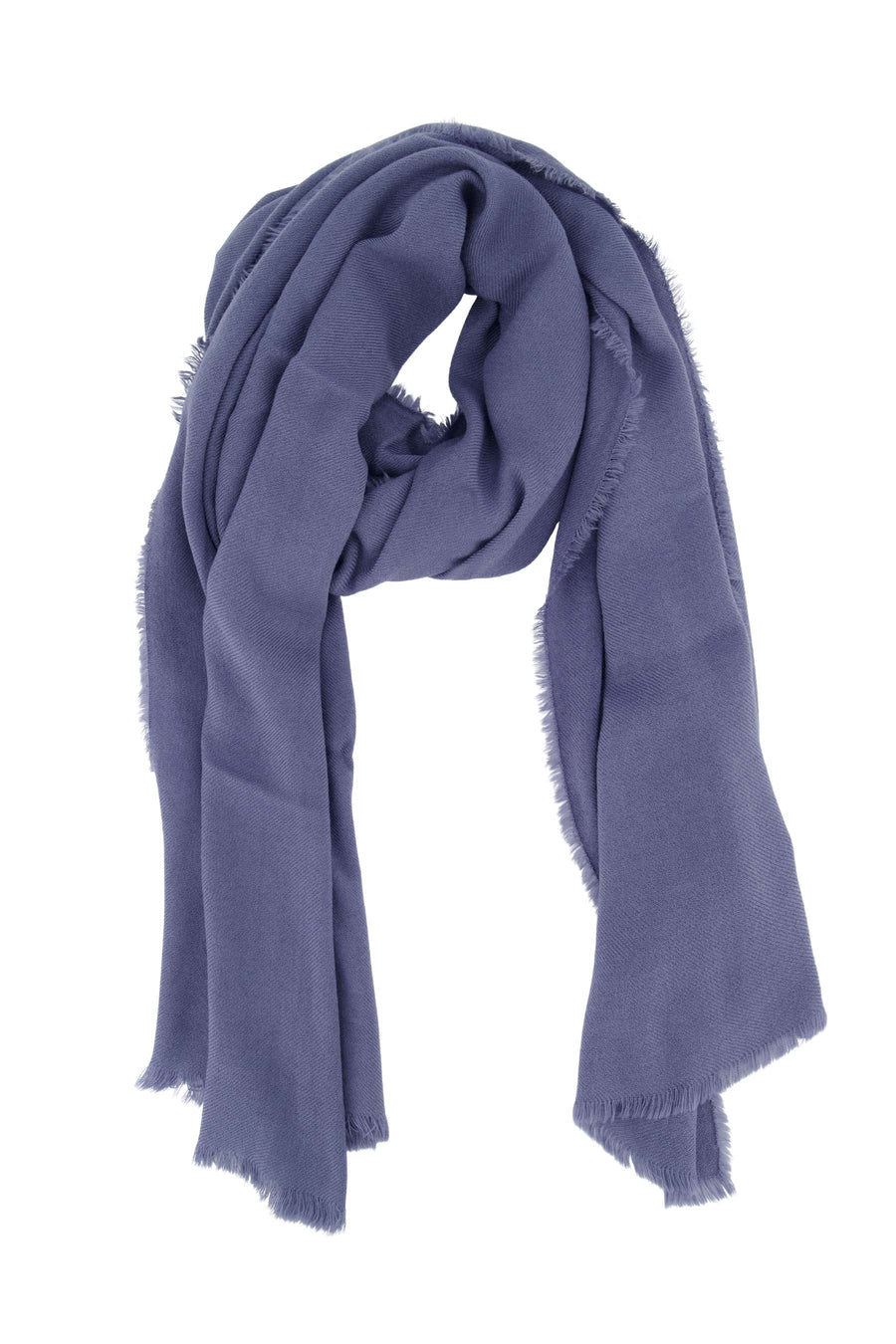 scarf in soft yarn | corn blue