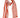 scarf with stripe | white / red