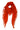 scarf in crincle cotton with tassels | red