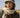 knit hat with zebra pattern double | black / kit