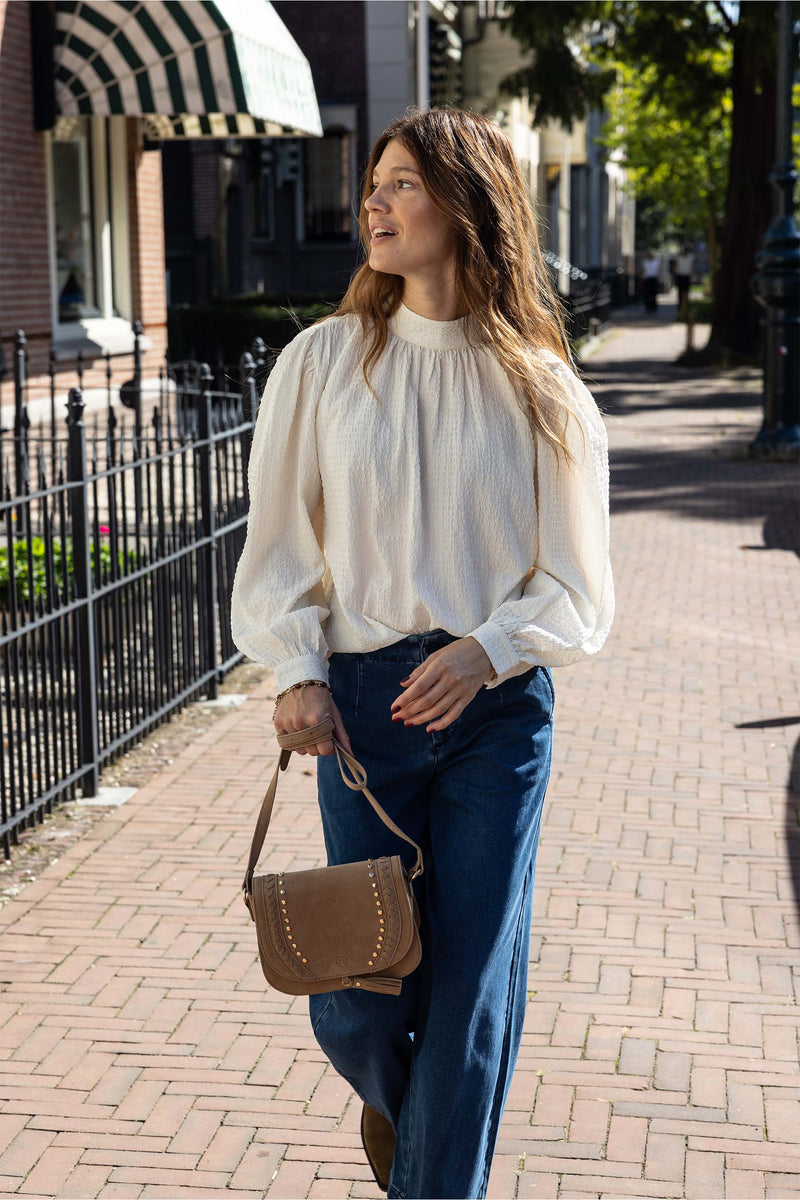 seersucker blouse | kit