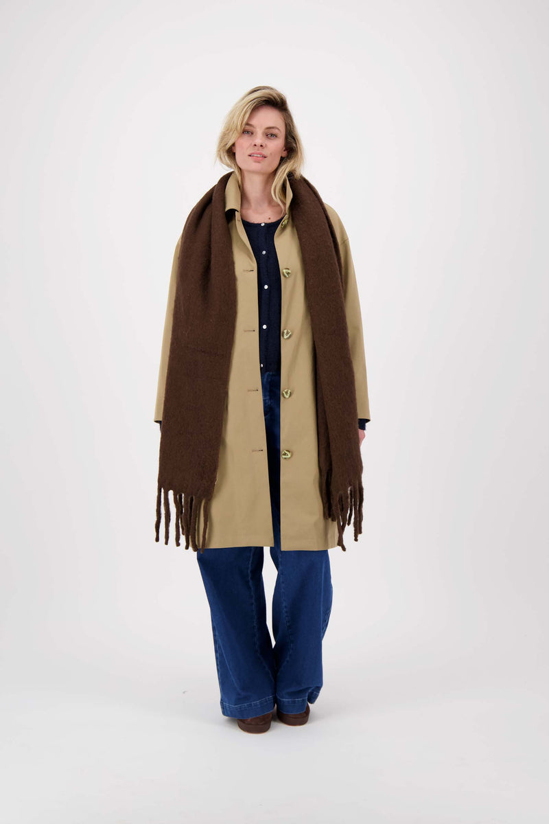 long parka coat | camel
