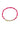 beaded bracelet with text smile | bright pink