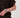wide block bracelet | black