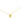 necklace with heart charm gold | gold