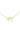 necklace with bow | gold