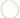 flat necklace with herringbone texture | gold