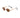 sunglasses incl. case | rose gold