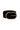 leather belt | black / gold