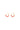 earrings with stripe | orange-red / gold