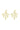 petal earrings | gold