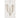 set of 4 rustic candles 20cm | off white
