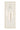 set of 4 rustic candles 20cm | off white