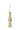 candlestick ceramic nutcracker gold | gold