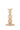 candlestick glass convex L | brown