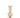 candlestick glass convex M | brown