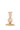 candlestick glass convex M | brown