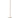 candlestick ceramic clover white/green | white/green