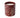 scented ceramic candle time to sparkle | dark red