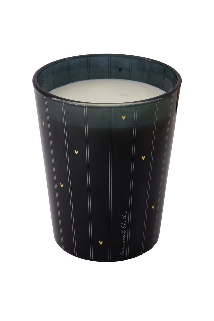 geurkaars glas XL | antracietgrijs