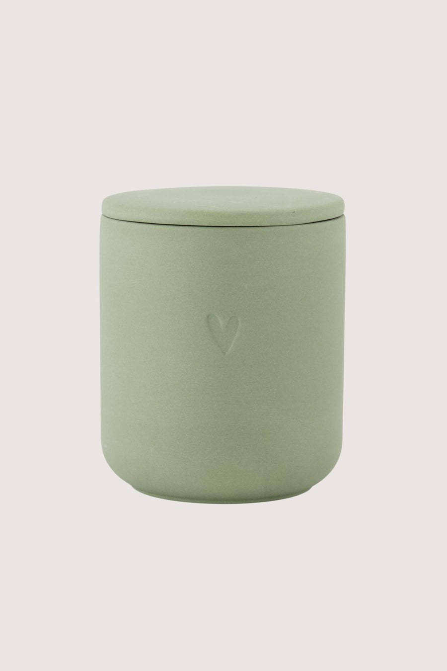 geurkaars keramiek hartje | groen