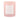 scented candle glass M | pink