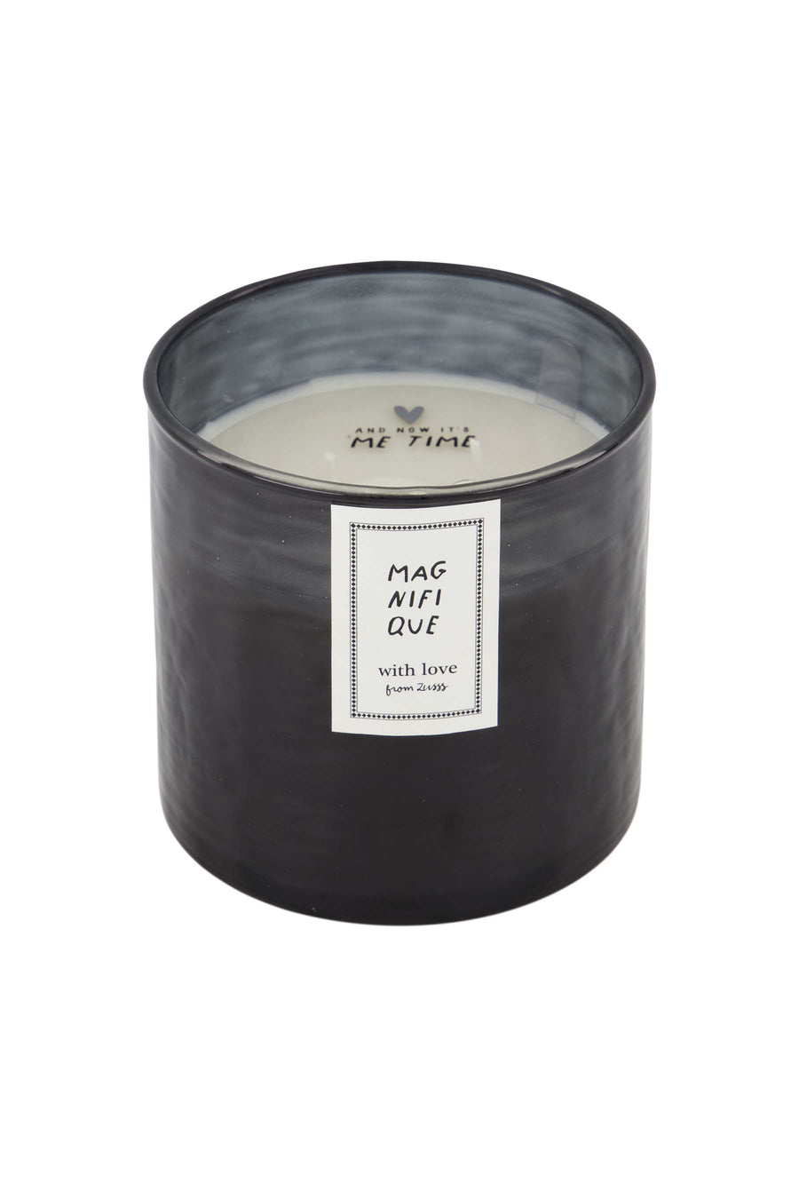 scented candle hammered glass anthracite gray | anthracite gray