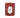 scented candle glass love red | red