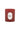 scented candle glass love red | red